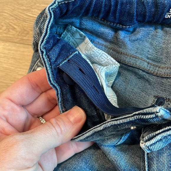 Cat & Jack girls jeans size 12 - no holes - Picture 3 of 4